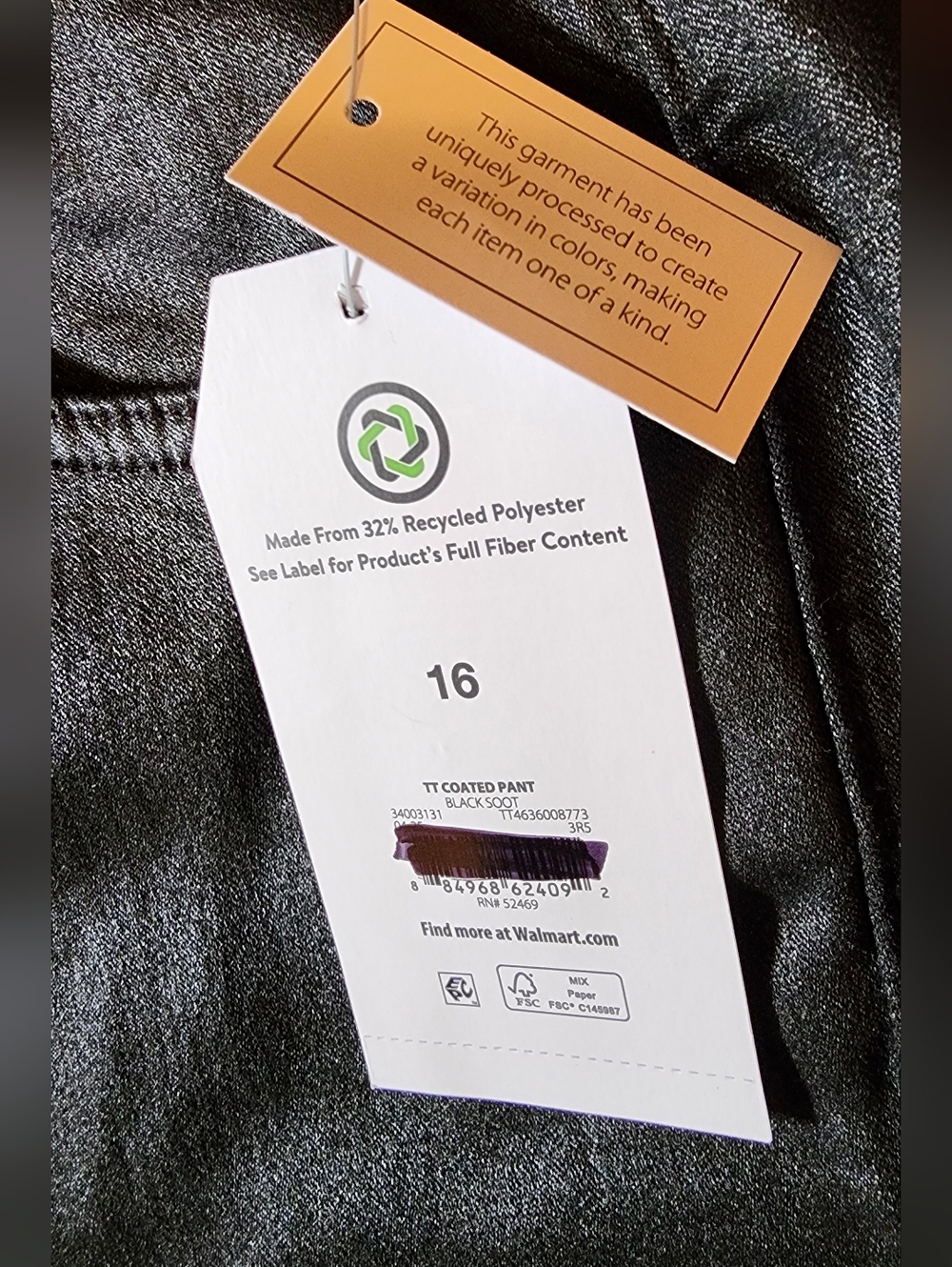 NWT High-Rise Flare Black Professional Casual Eco Pant - Picture 6 of 8